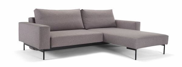 Bragi fleksibel sofa i stilrent design og god kvalitet med slå ud system