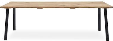 True langbord spisebord i massiv eg på 240 cm